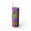 Skinny Tumbler with Straw – 20 oz Stainless Steel Cup