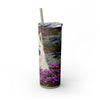 Skinny Tumbler with Straw – 20 oz Stainless Steel Cup