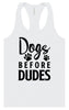 Dogs Before Dudes Women's Racerback Tank