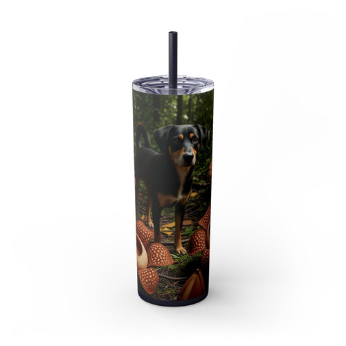 Skinny Tumbler with Straw – 20 oz Stainless Steel Cup
