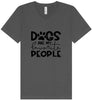 Dogs Are My Favorite People Unisex V-Neck Shirt