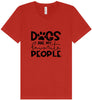 Dogs Are My Favorite People Unisex V-Neck Shirt