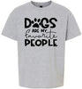 Dogs Are My Favorite People Children's Gildan Soft Shirt