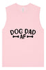 Dog Dad AF Muscle Tank