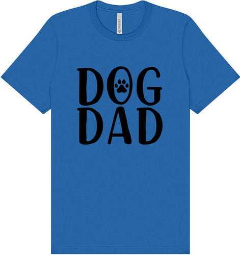 Dog Dad Adult Bella Canvas Shirt