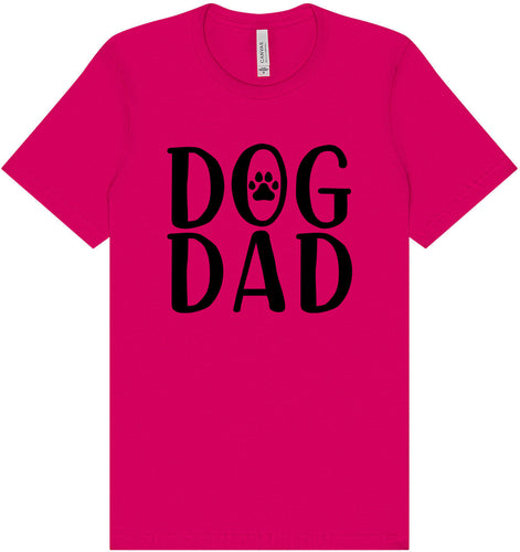Dog Dad Adult Bella Canvas Shirt