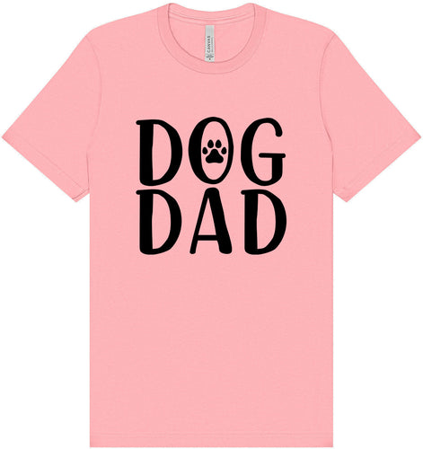 Dog Dad Adult Bella Canvas Shirt