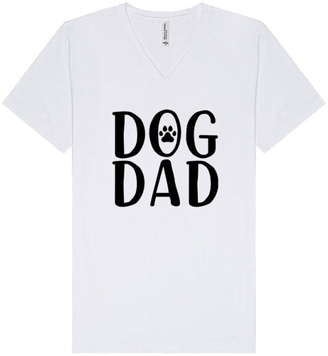 Dog Dad Unisex V-Neck Shirt