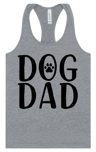 Dog Dad Women's Racerback Tank