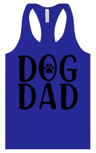 Dog Dad Women's Racerback Tank