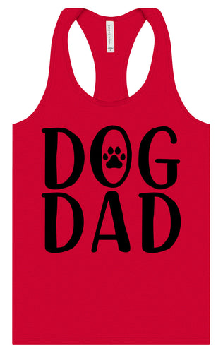 Dog Dad Women's Racerback Tank
