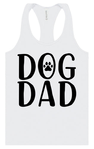 Dog Dad Women's Racerback Tank