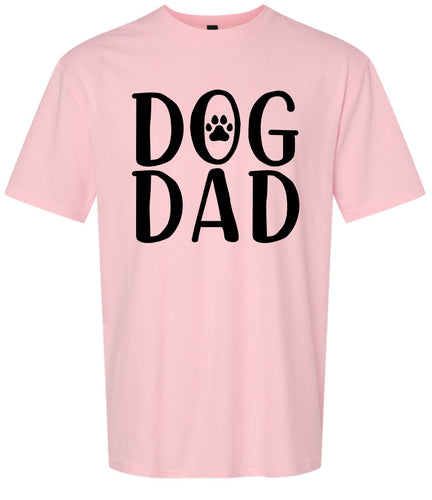 Dog Dad Adult Gildan Soft Shirt