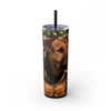 Skinny Tumbler with Straw – 20 oz Stainless Steel Cup