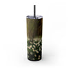 Skinny Tumbler with Straw – 20 oz Stainless Steel Cup