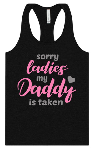 Daddy is Taken Women's Racerback Tank