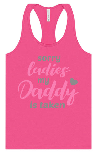 Daddy is Taken Women's Racerback Tank