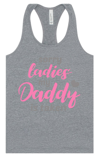 Daddy is Taken Women's Racerback Tank