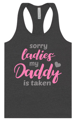Daddy is Taken Women's Racerback Tank