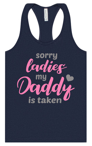 Daddy is Taken Women's Racerback Tank