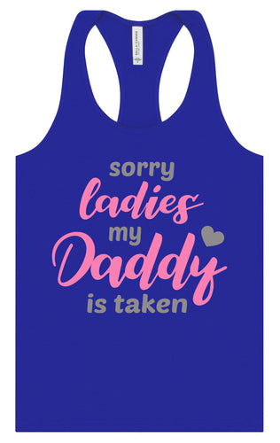 Daddy is Taken Women's Racerback Tank