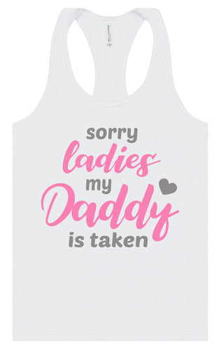 Daddy is Taken Women's Racerback Tank
