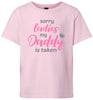Daddy is Taken Children's Gildan Soft Shirt