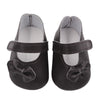 18 Inch American Girl Doll Shoes Solid Color Bow Shoes