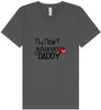 My Heart Belongs to Daddy Unisex V-Neck Shirt
