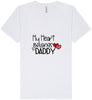 My Heart Belongs to Daddy Unisex V-Neck Shirt