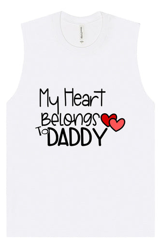 My Heart Belongs to Daddy Muscle Tank
