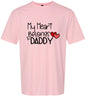 My Heart Belongs to Daddy Adult Gildan Soft Shirt