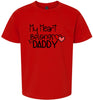 My Heart Belongs to Daddy Children's Gildan Soft Shirt