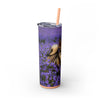 Skinny Tumbler with Straw – 20 oz Stainless Steel Cup