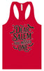 Dear Salem You Missed One Women's Racerback Tank