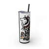 Skinny Tumbler with Straw – 20 oz Stainless Steel Cup