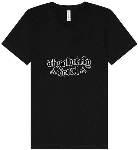 Absolutely Feral Unisex V-Neck Shirt