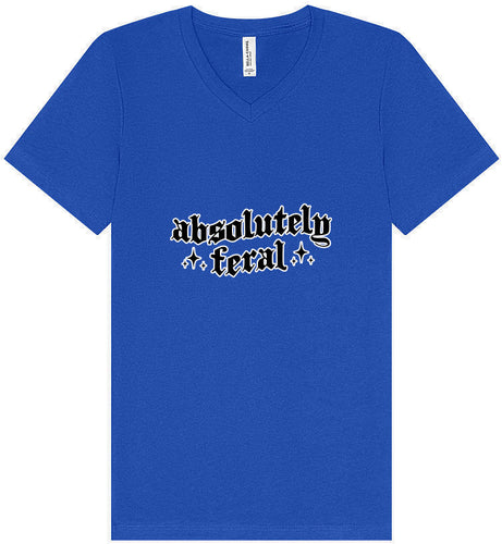 Absolutely Feral Unisex V-Neck Shirt