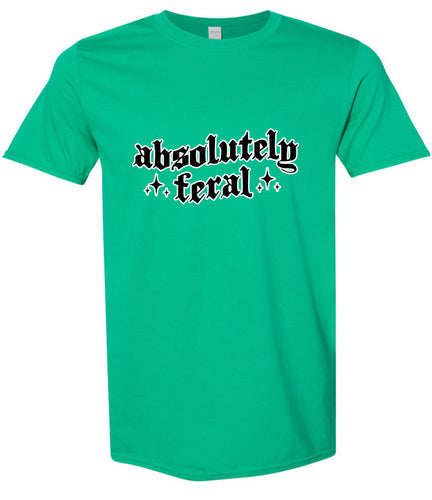 Absolutely Feral Adult Gildan Soft Shirt