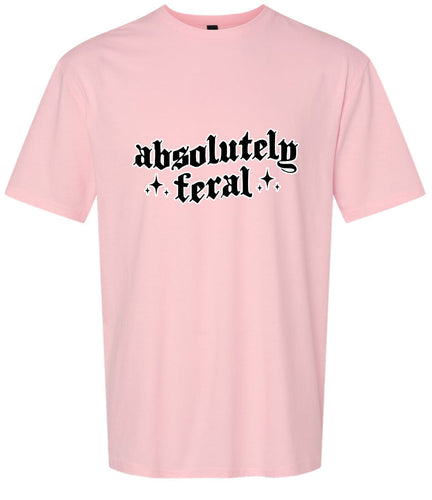 Absolutely Feral Adult Gildan Soft Shirt
