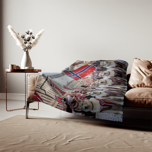 Norwegian Elkhound Blanket