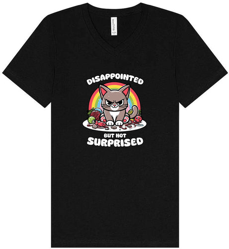 Disappointed, Not Surprised Unisex V-Neck Shirt