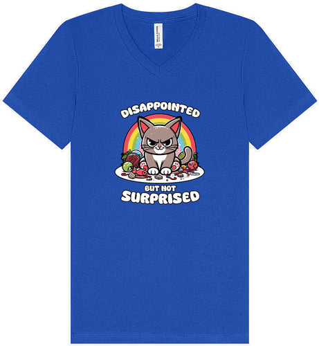 Disappointed, Not Surprised Unisex V-Neck Shirt