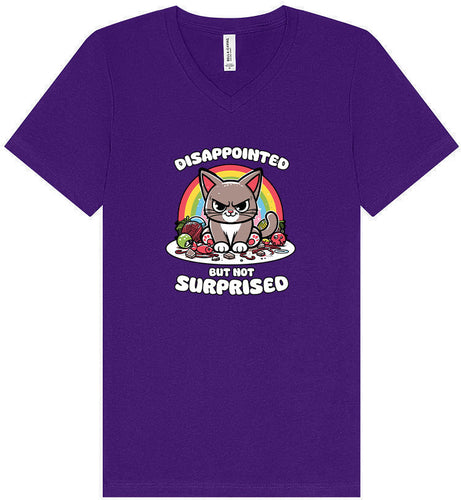 Disappointed, Not Surprised Unisex V-Neck Shirt