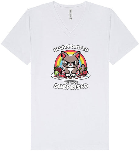 Disappointed, Not Surprised Unisex V-Neck Shirt