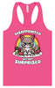 Disappointed, Not Surprised Women's Racerback Tank