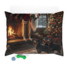 Holiday Fireplace Whoopsie Pet Bed