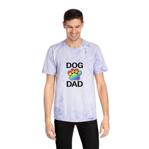 Pride Color Blast Dog Dad Tee Sizes Small - 3XL (4 Colors)