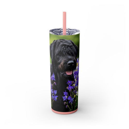 Skinny Tumbler with Straw – 20 oz Stainless Steel Cup