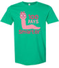 100 Days Smarter Pink Worm Adult Gildan Soft Shirt
